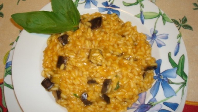 Risotto alle melanzane - Ntacalabria.it