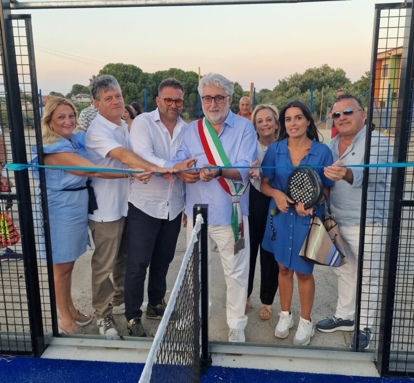 Inaugurato il campo di Padel.