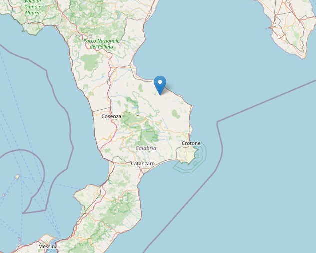 terremoto cosenza