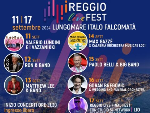 programma reggio live fest