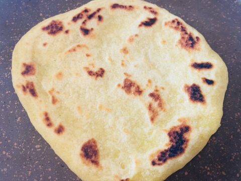 Pane arabo calabro con patata silana