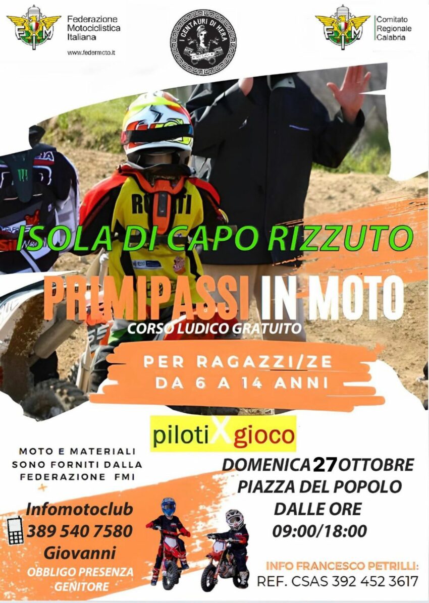 motoraduno isola capo rizzuto