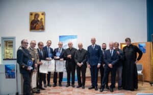 le autorità premiate in Vaticano