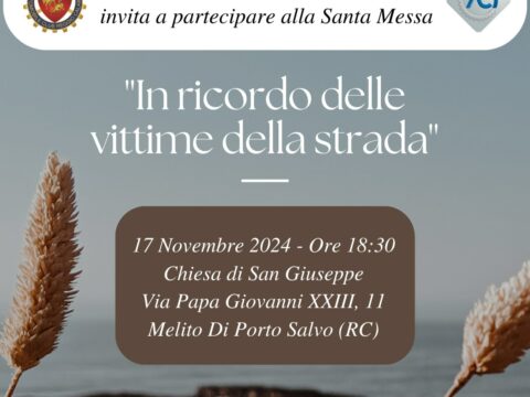 Ricordo delle Vittime della strada melito