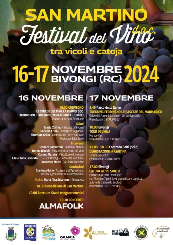 festa del vino bivongi