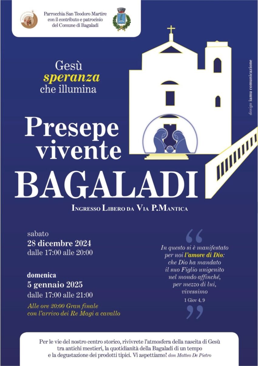 presepe vivente Bagaladi