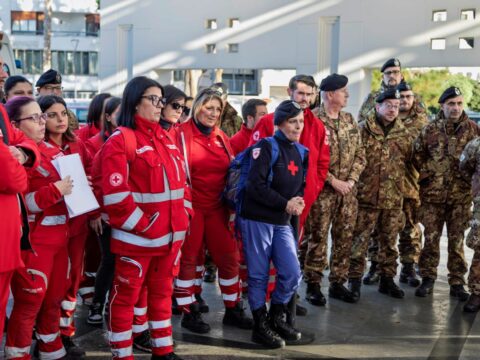 foto di gruppo CRI